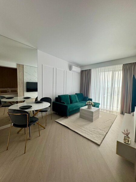 Studio dublu premium, priveliste spectaculoasa la apus, piscina, sala de fitness